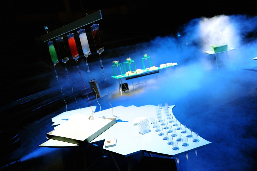 design culinaire - julie Rothhahn - food design - installation culinaire - performance culinaire