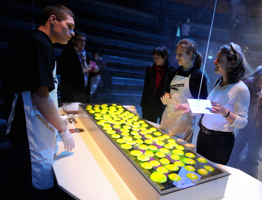 design culinaire - julie Rothhahn - food design - installation culinaire - performance culinaire