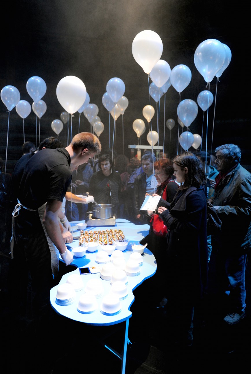 design culinaire - julie Rothhahn - food design - installation culinaire - performance culinaire