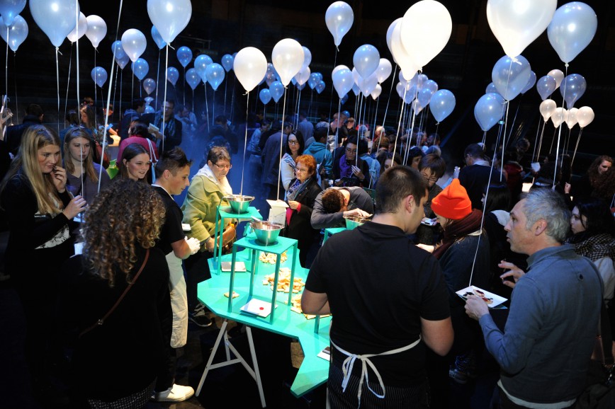 design culinaire - julie Rothhahn - food design - installation culinaire - performance culinaire