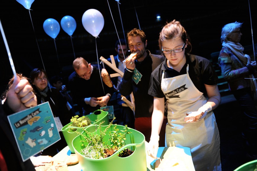 design culinaire - julie Rothhahn - food design - installation culinaire - performance culinaire