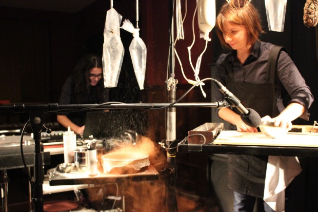 design culinaire - julie Rothhahn - food design - installation culinaire - performance culinaire