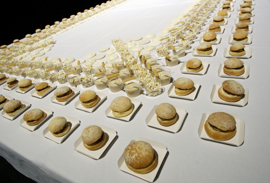 design culinaire - julie Rothhahn - food design - installation culinaire - performance culinaire