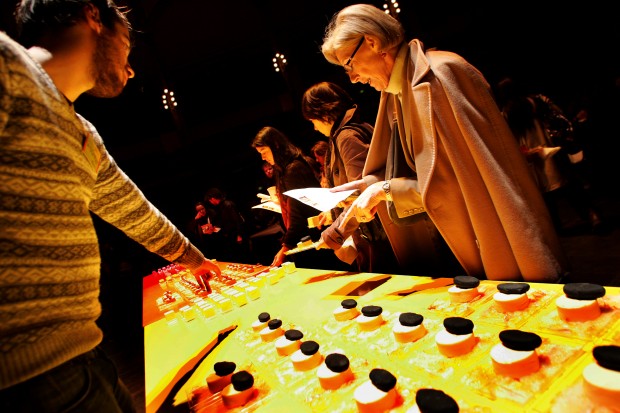 design culinaire - julie Rothhahn - food design - installation culinaire - performance culinaire