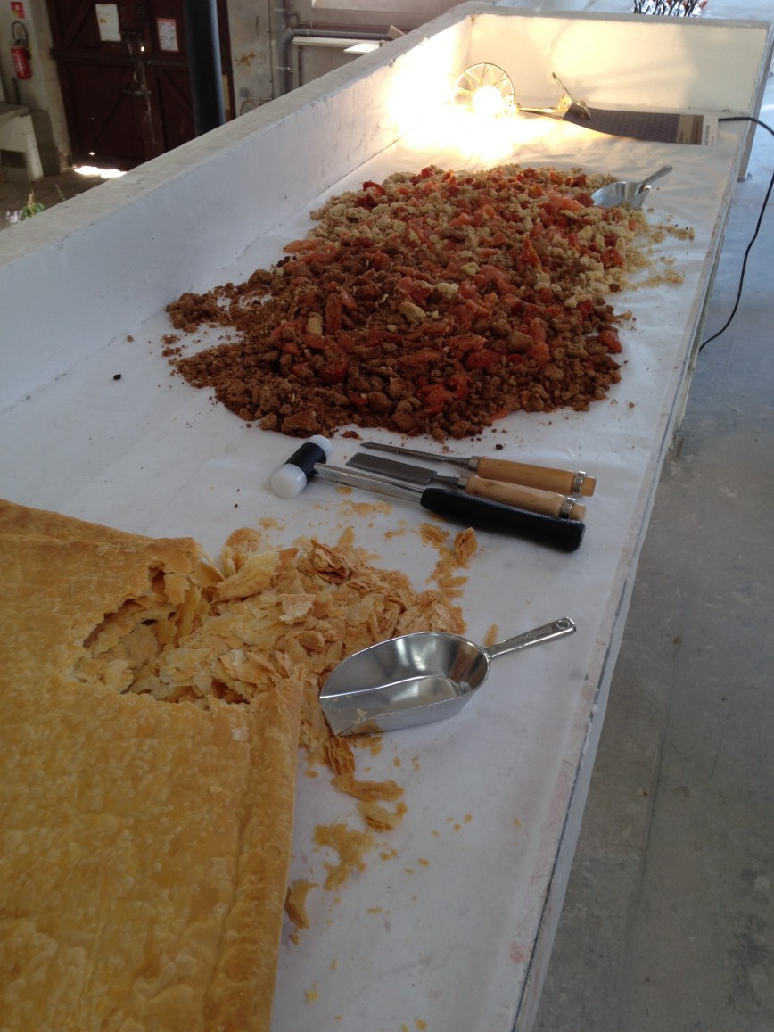 design culinaire - julie Rothhahn - food design - installation culinaire - performance culinaire